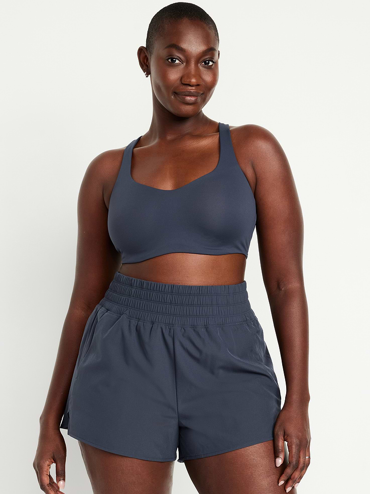 Image number 5 showing, PowerSoft Molded Cup Strappy Sports Bra