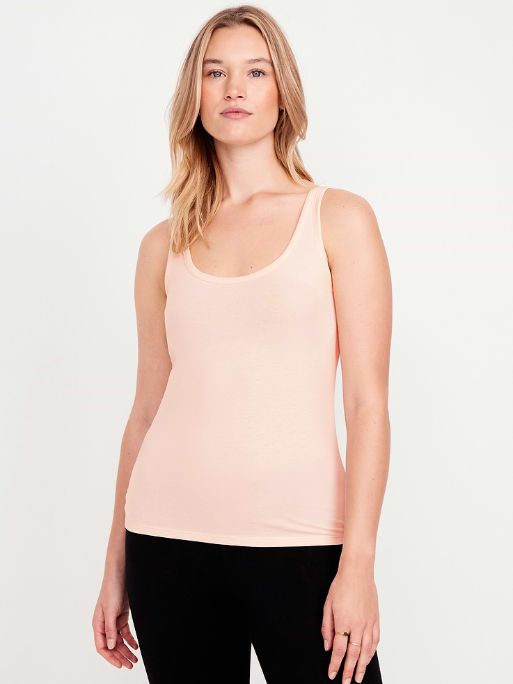 L'image numéro 5 présente Camisole Première couche à col en V