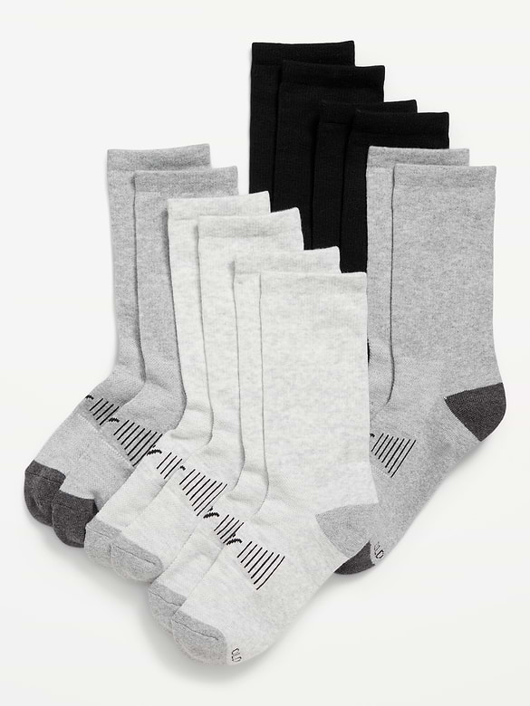 Chaussettes Go-Dry unisexes pour enfant (paquet de 6 paires)