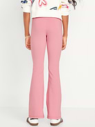 Image number 2 showing, High-Waisted PowerChill Crossover Flared Leggings for Girls