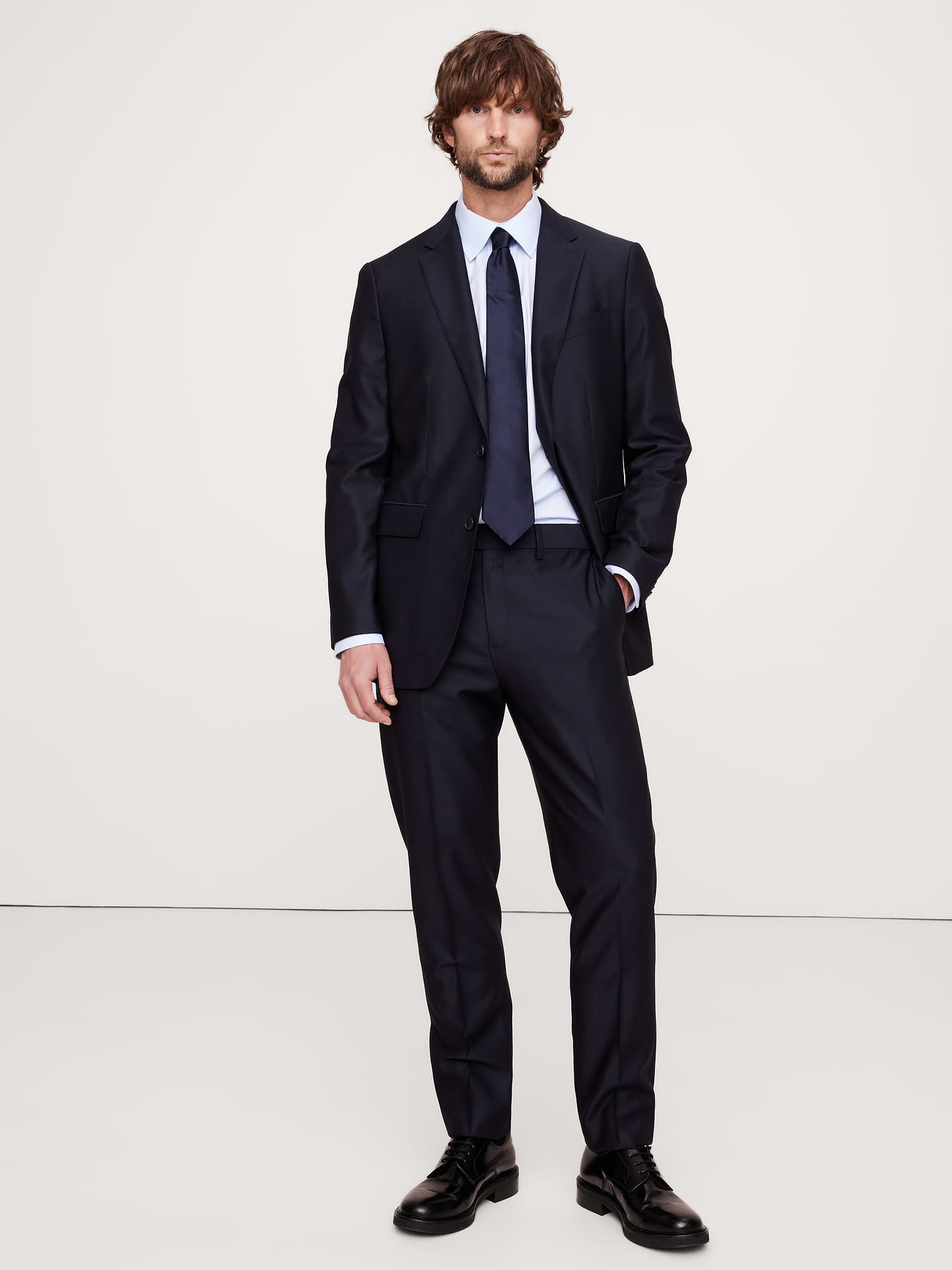 Image number 6 showing, Signature Italian Hopsack Suit Pant