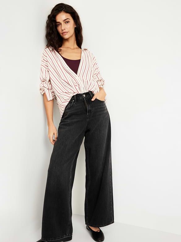 First-Layer Ribbed Scoop-Neck Tank Top
