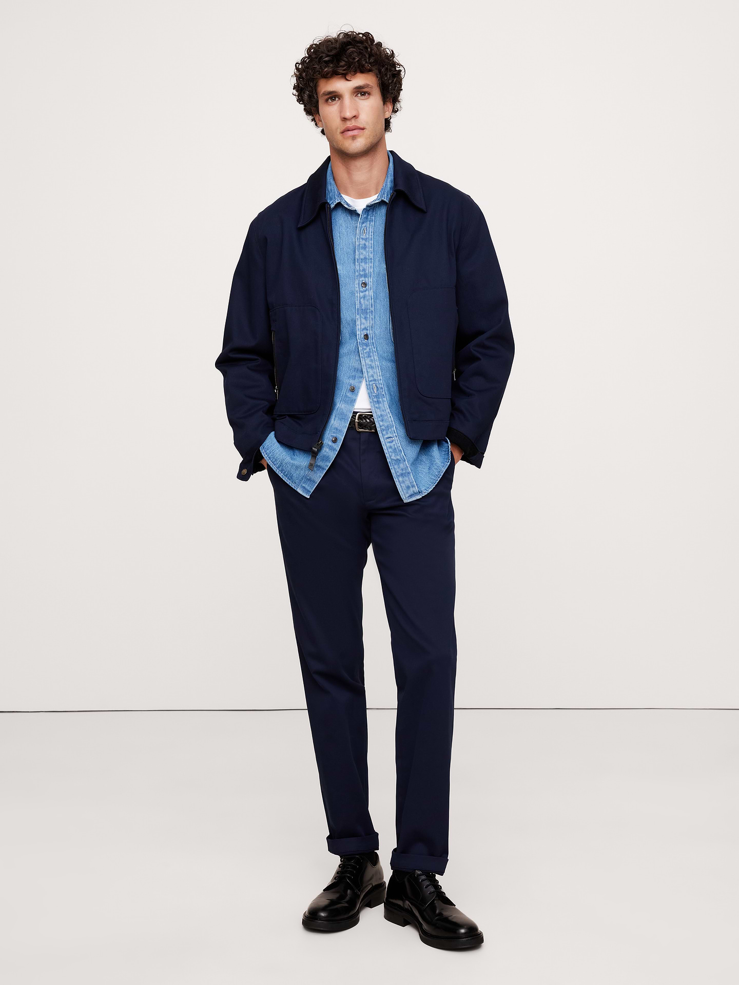 Image number 1 showing, Slim Rapid Movement Chino