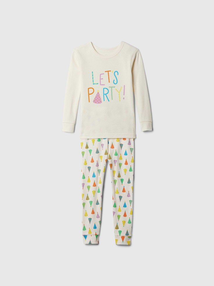Image number 1 showing, babyGap 100% Organic Cotton Party PJ Set