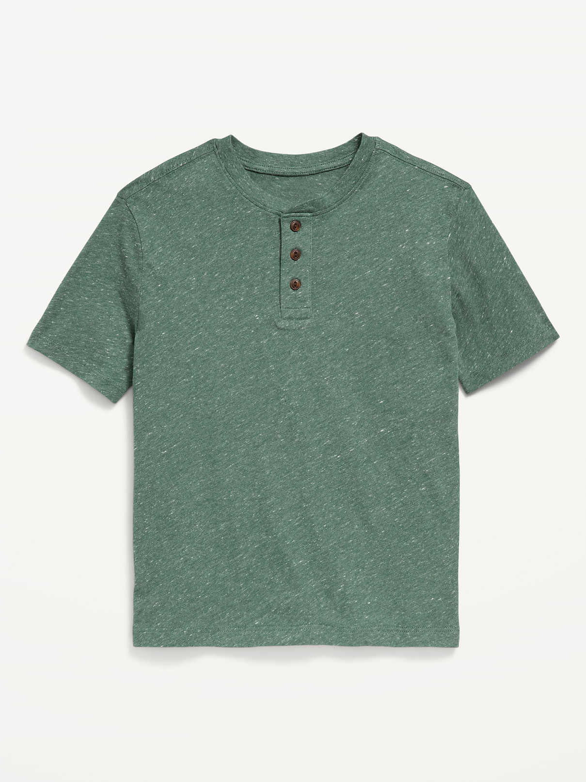 Image number 2 showing, Short-Sleeve Henley T-Shirt for Boys