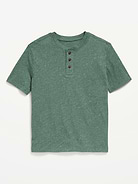 Image number 2 showing, Short-Sleeve Henley T-Shirt for Boys
