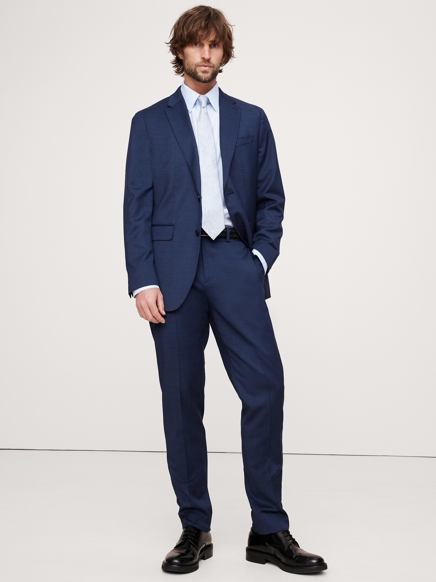 Image number 5 showing, Signature Italian Nailhead Suit Pant