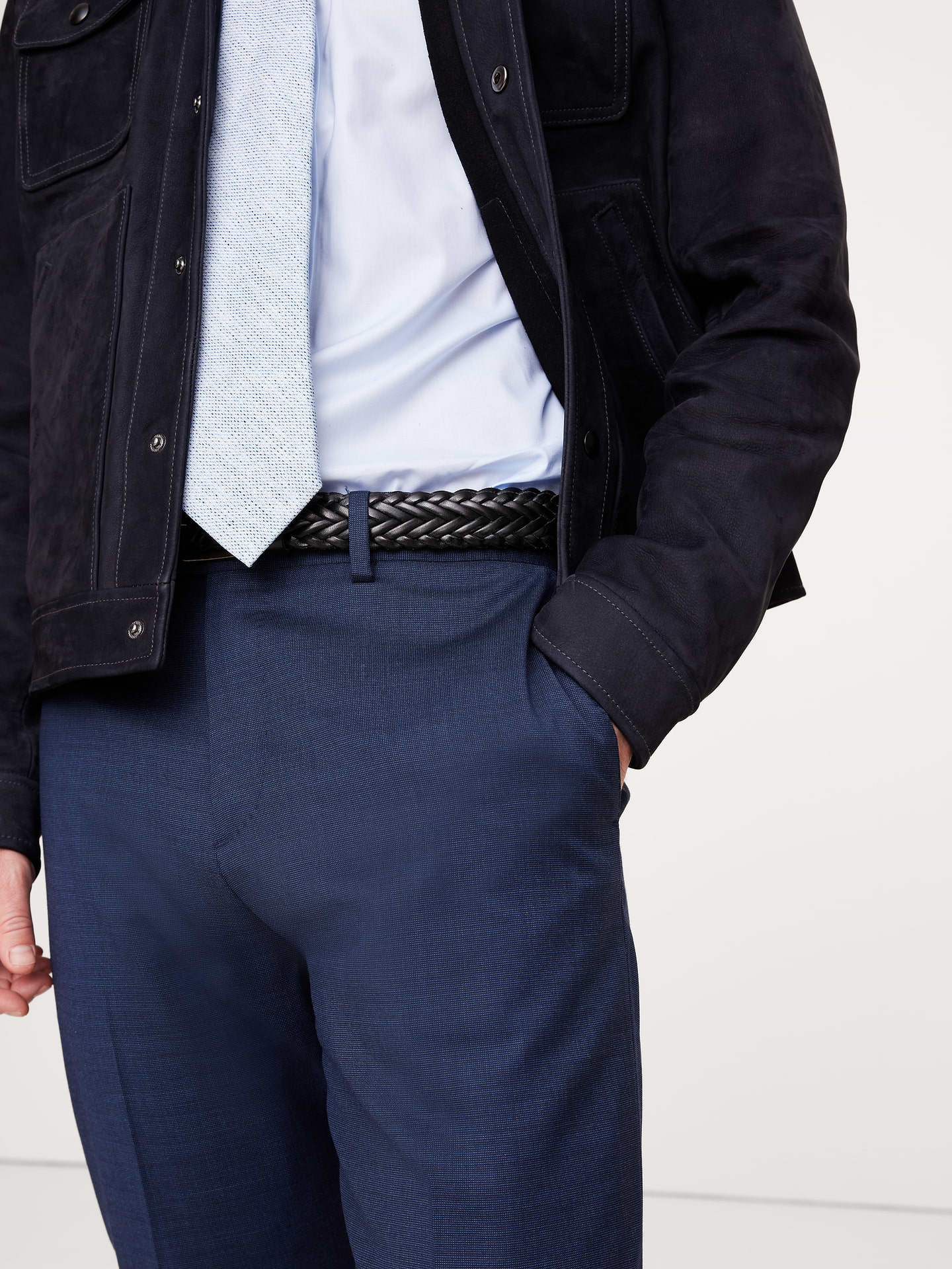 Image number 3 showing, Signature Italian Nailhead Suit Pant
