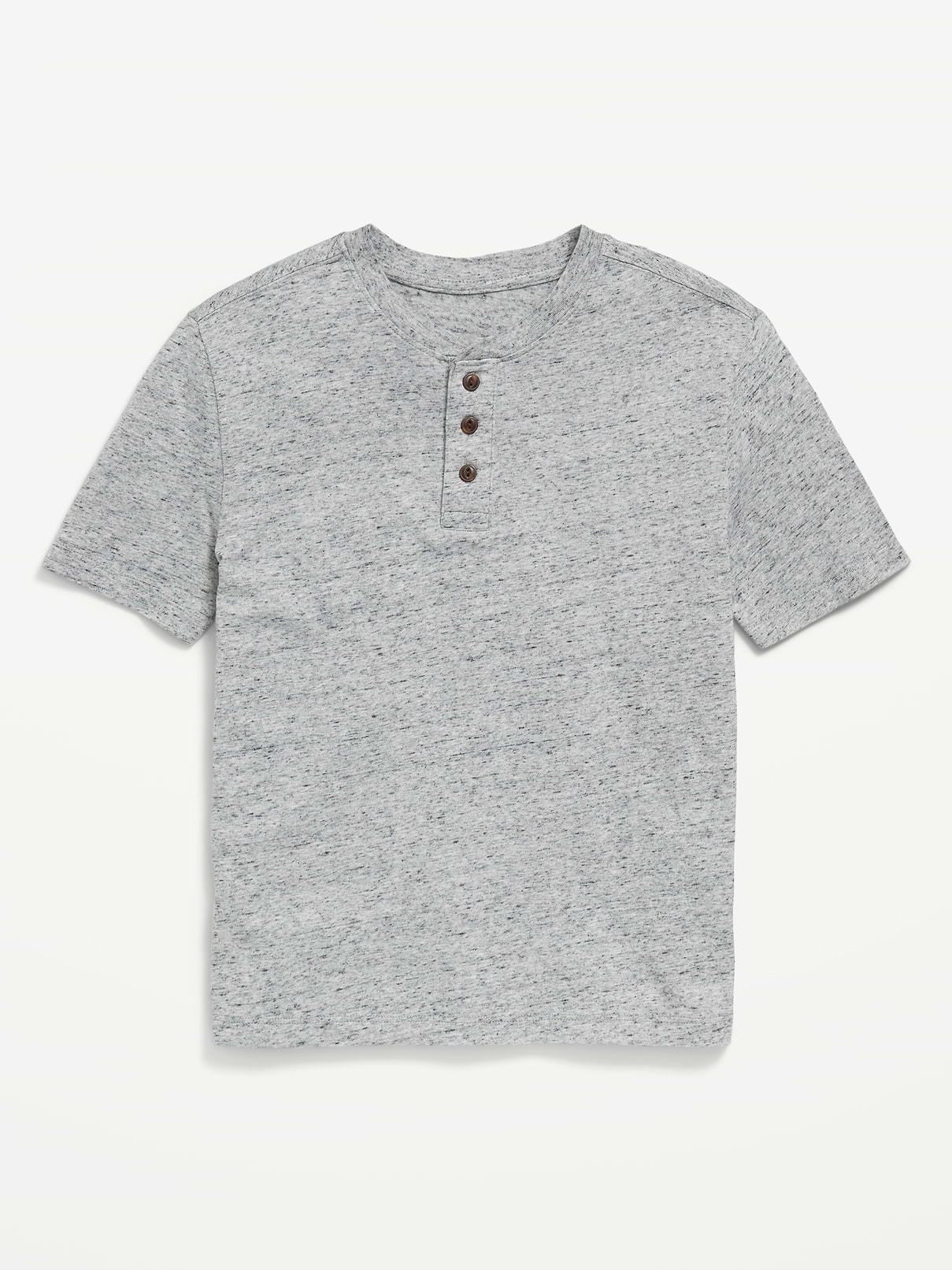 Image number 2 showing, Short-Sleeve Henley T-Shirt for Boys