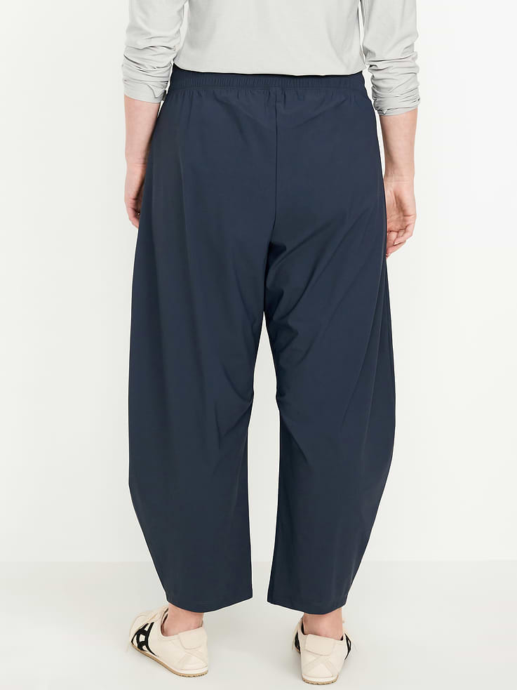 Image number 5 showing, High-Waisted SleekTech Barrel Ankle Pants