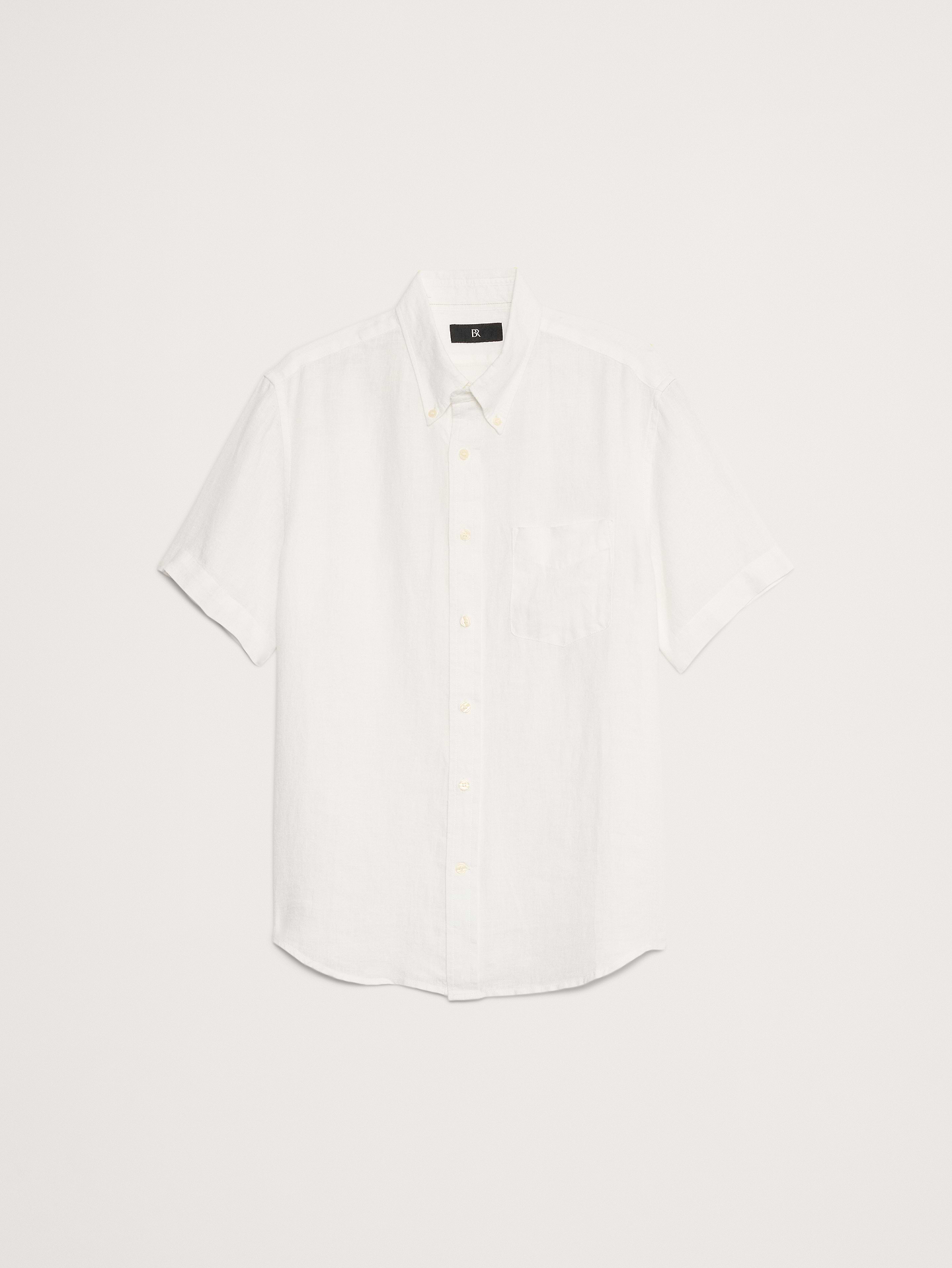 Image number 4 showing, Standard-Fit Linen Short-Sleeve Shirt