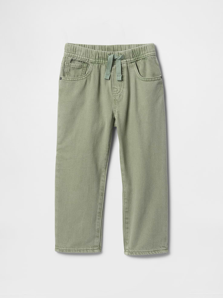 Image number 2 showing, Baby & Toddler UltraSoft Pull-On Baggy Jeans