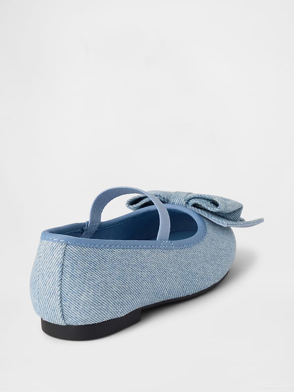Ballerines en denim pour Bébé et Tout-petit