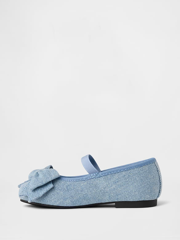 Ballerines en denim pour Bébé et Tout-petit