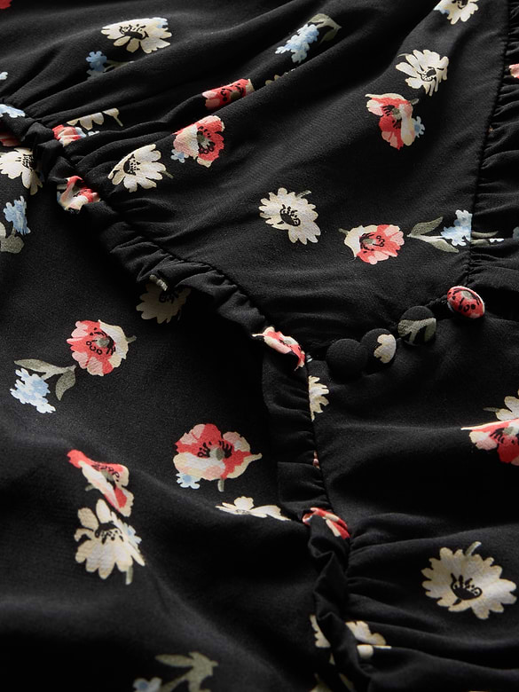 Crepe Sweetheart Maxi Dress