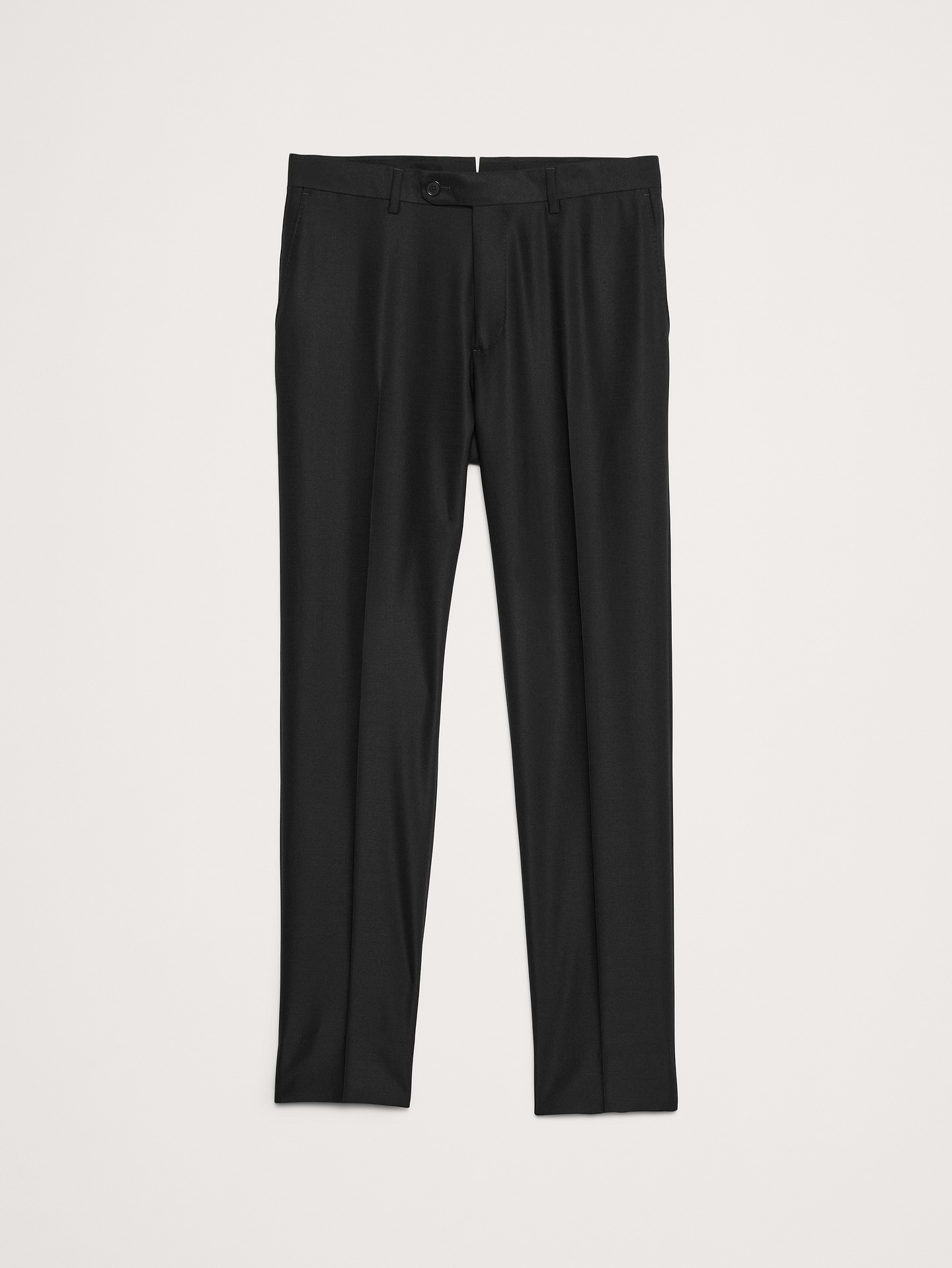 L'image numéro 5 présente Pantalon en tissu panama italien signature