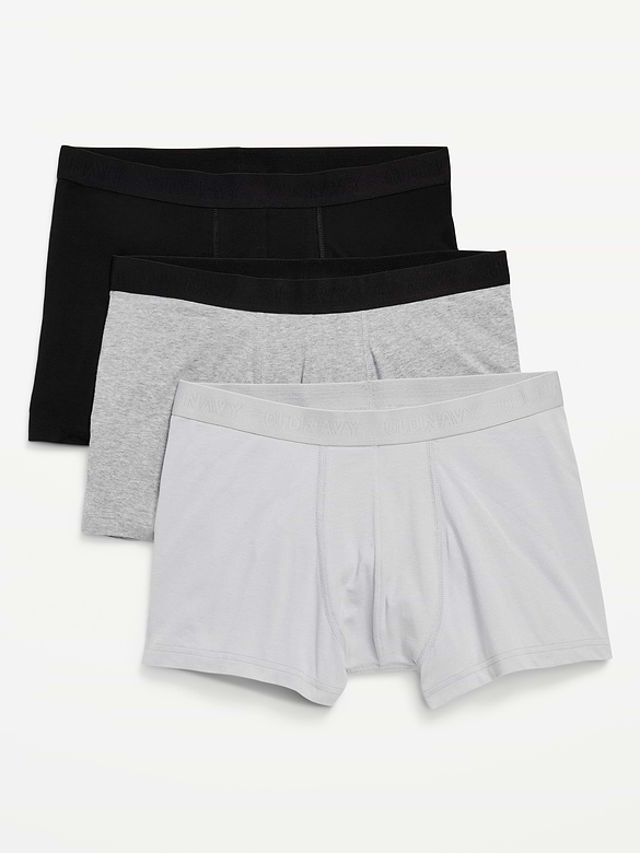 Caleçon boxeur, entrejambe de 7,5 cm (paquet de 3)