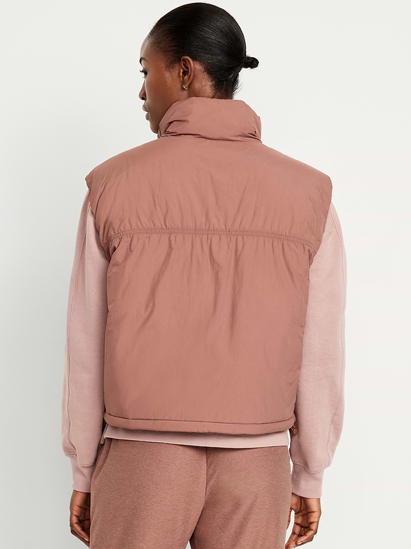 Water-Repellent Zip Vest