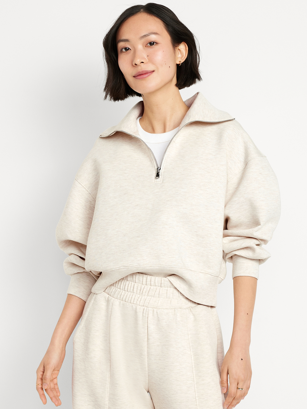 Bounce Fleece Half-Zip Pullover Sweatshirt | Old Navy
