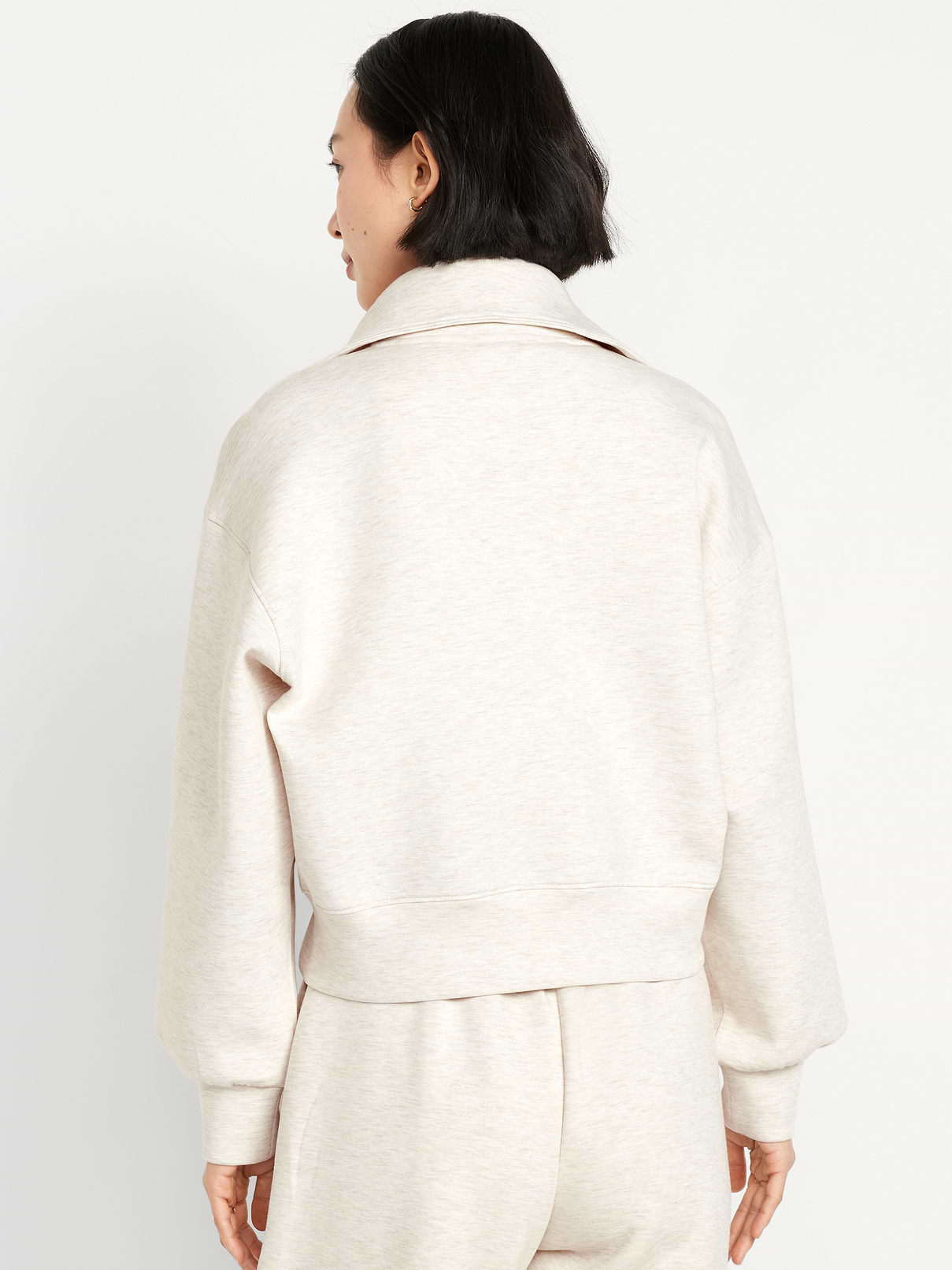 Image 2 of 6, Bounce Fleece Half-Zip Pullover Sweatshirt