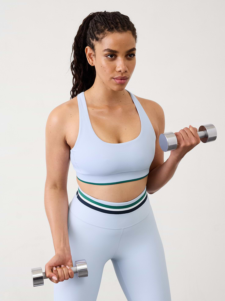 Image 3 of 5, Interval Tipped Sports Bra A-C