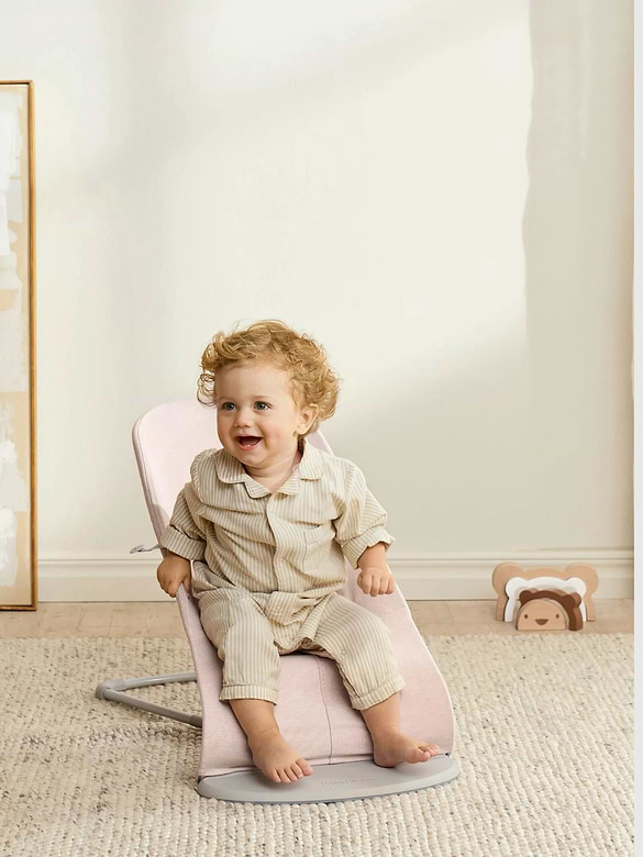 BabyBjorn Woven Melange Bouncer Bliss