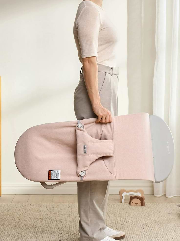 Image number 3 showing, BabyBjorn Woven Melange Bouncer Bliss