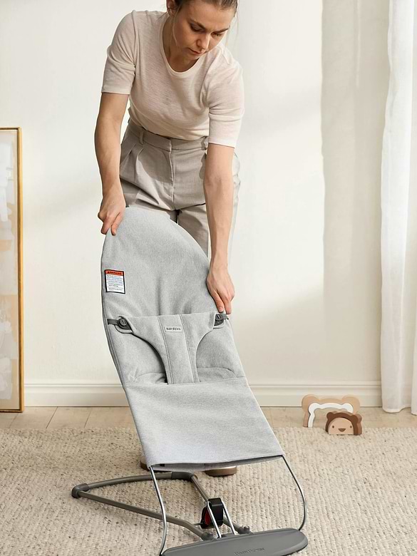 BabyBjorn Woven Melange Bouncer Bliss