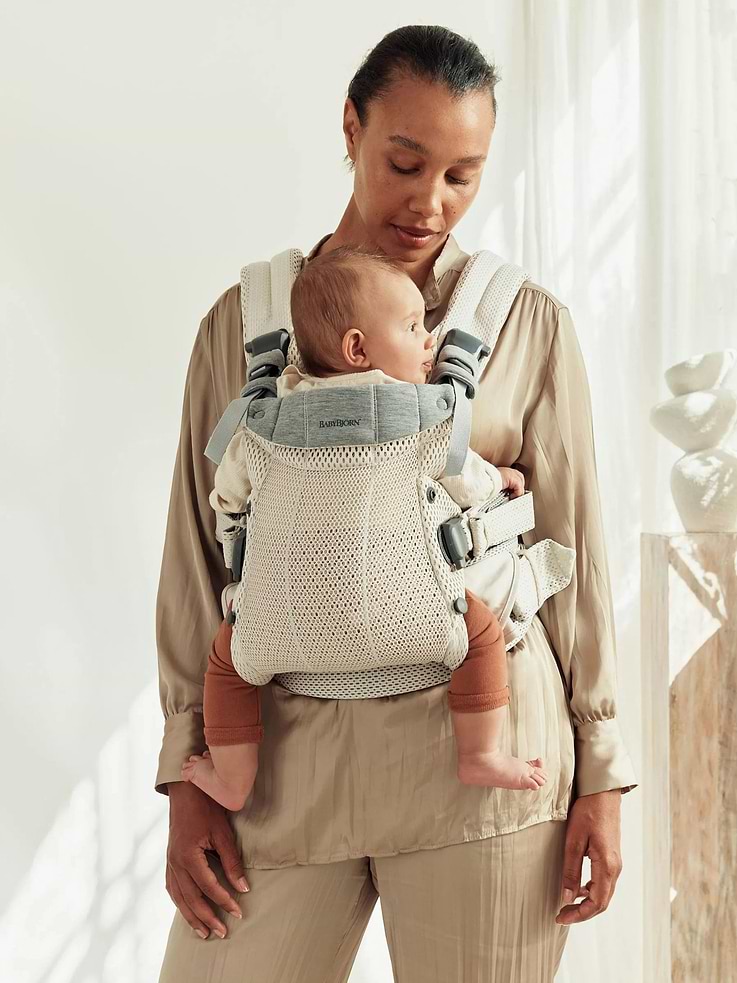 Image number 3 showing, BabyBjorn Baby 3D Mesh Carrier Harmony