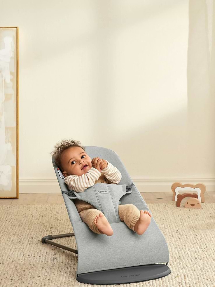 Image number 4 showing, BabyBjorn Woven Melange Bouncer Bliss