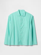 Image number 4 showing, Poplin Big PJ Shirt