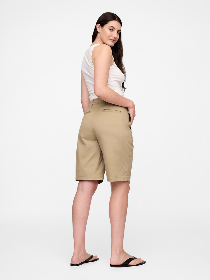 Image number 6 showing, 9" Downtown Khaki Bermuda Shorts
