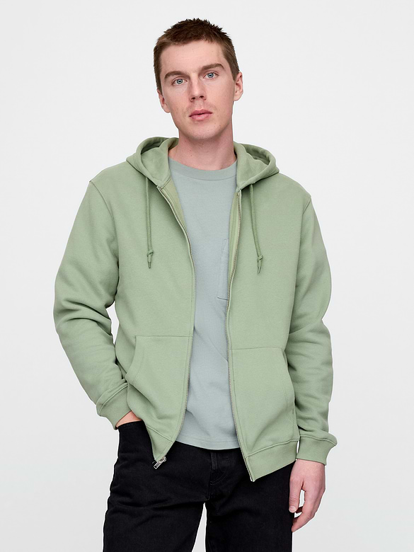 Adult VintageSoft Relaxed Zip Hoodie