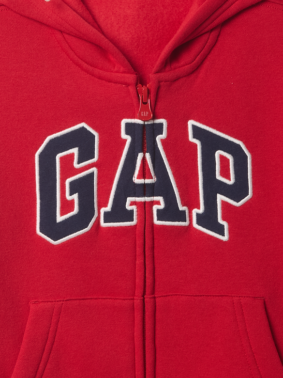 babyGap Relaxed Logo Zip Hoodie