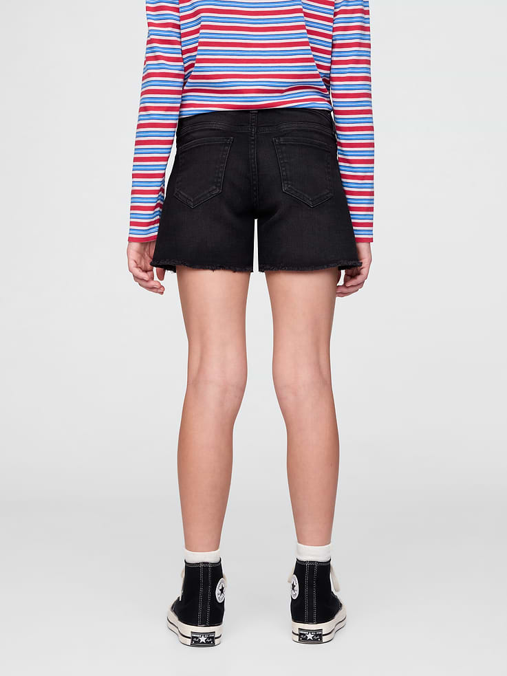 Image number 4 showing, Kids Denim Midi Shorts