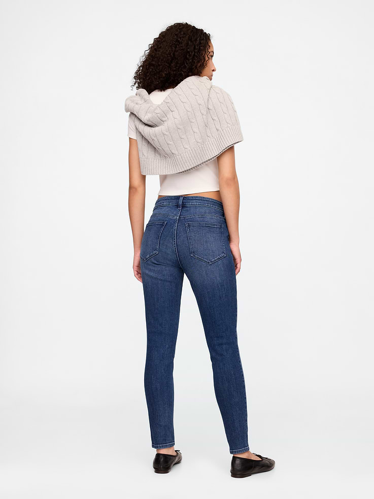 Image number 4 showing, Mid Rise Universal Skinny Jeans