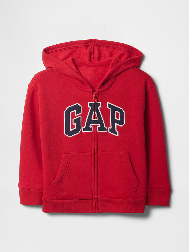 Image number 1 showing, babyGap Relaxed Logo Zip Hoodie