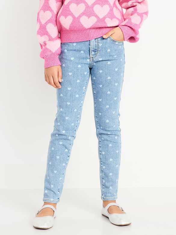 Jegging Rockstar à extensibilité 360° à taille haute pour fille