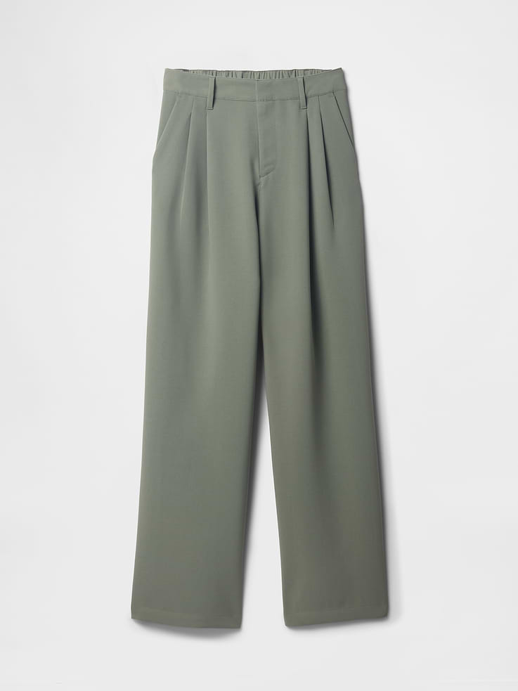 Image 7 of 7, Easy Crepe Trousers