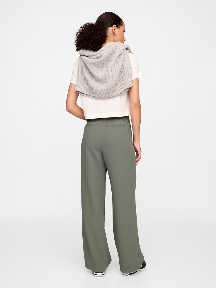 Image 4 of 7, Easy Crepe Trousers