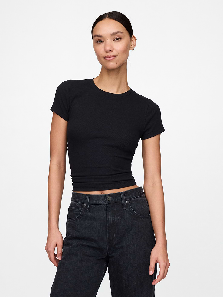 Image number 1 showing, Modern Rib T-Shirt