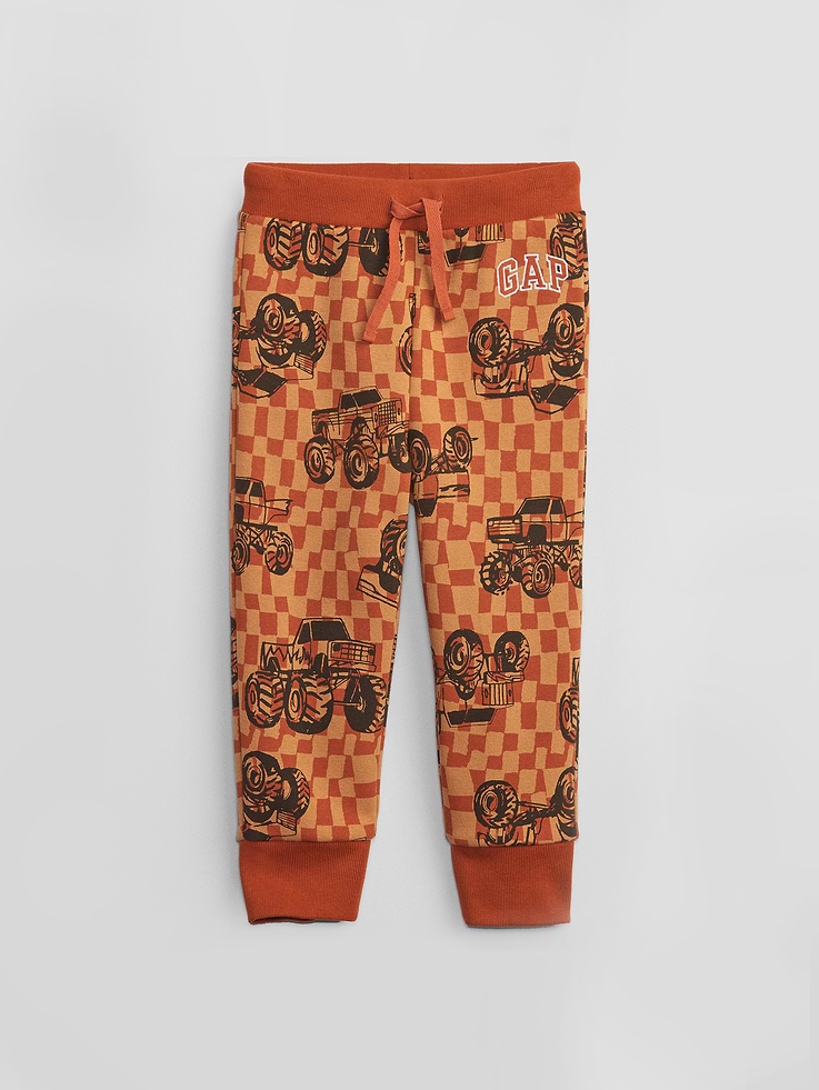 Image number 1 showing, babyGap Logo Print Pull-On Joggers