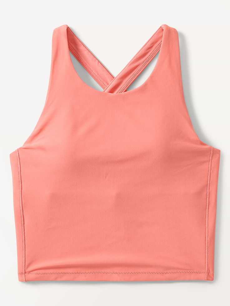 Image 2 of 4, Athleta Girl High Neck Crop Tankini