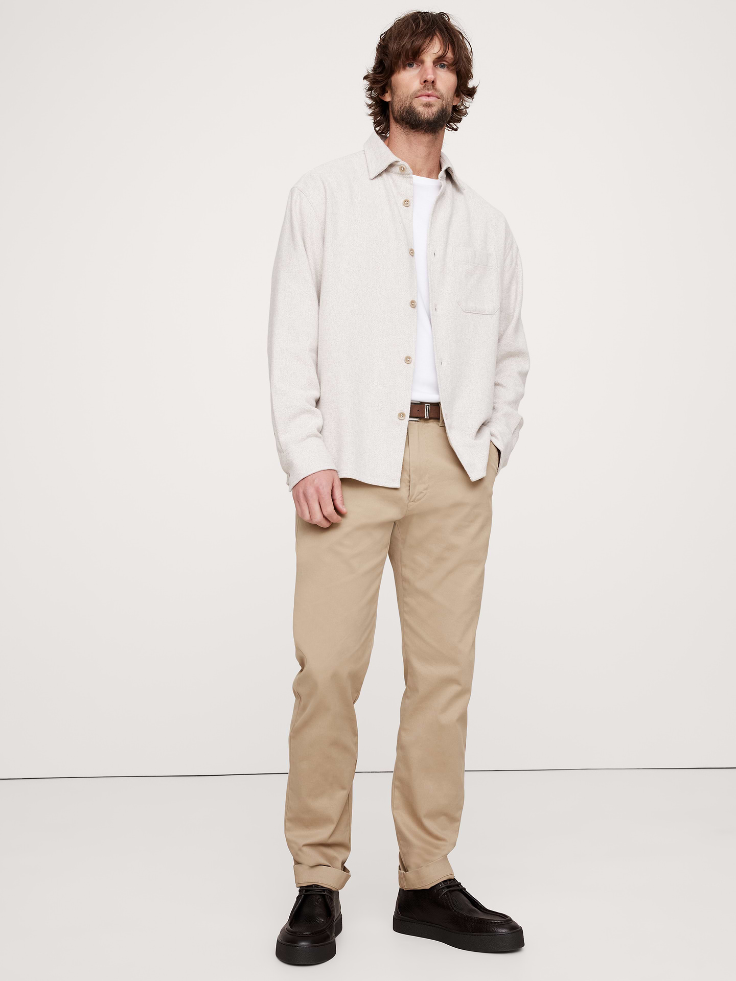 Image number 1 showing, Athletic Slim Stretch Chino