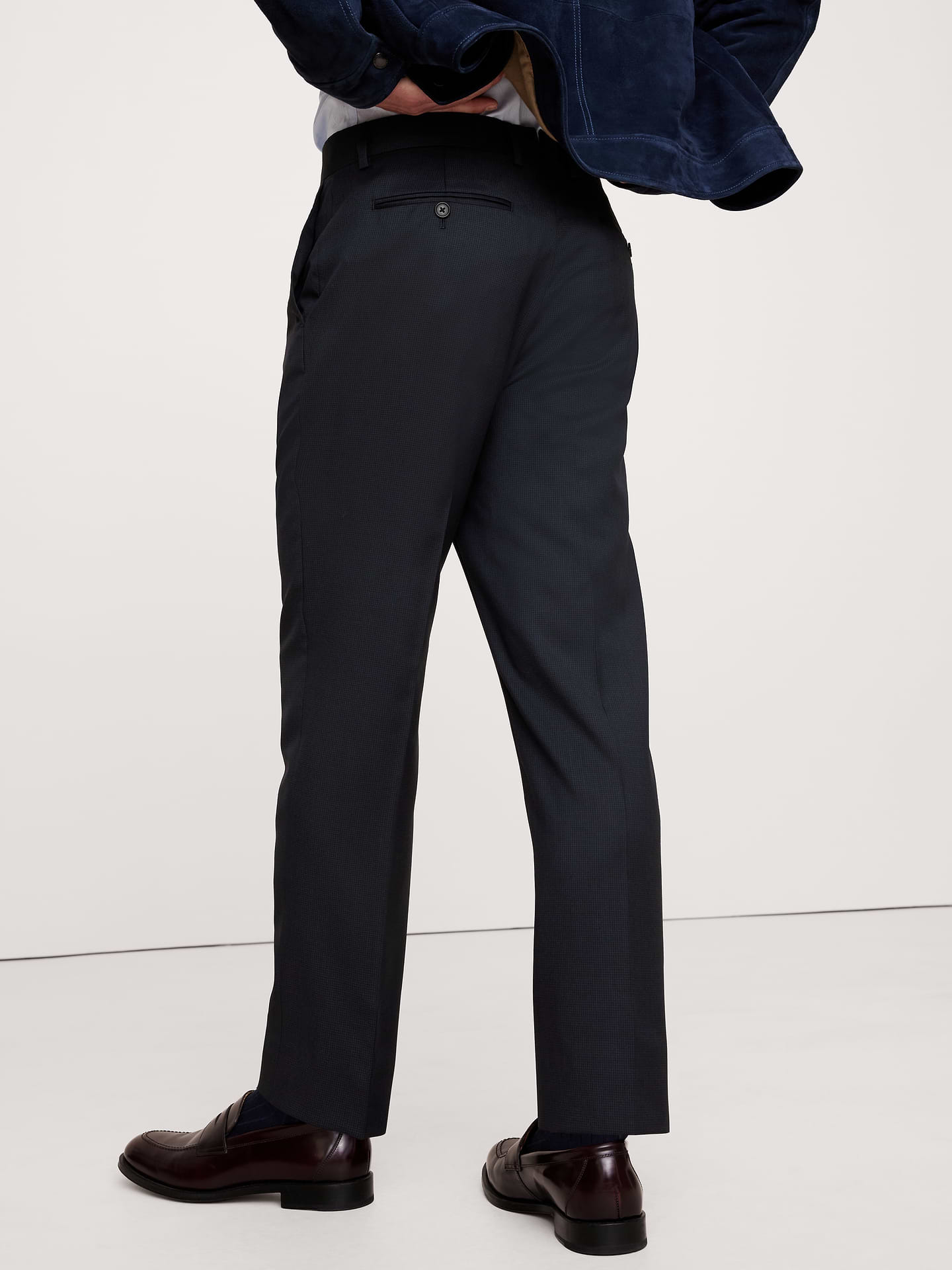 Image number 3 showing, Signature Italian Houndstooth Suit Pant