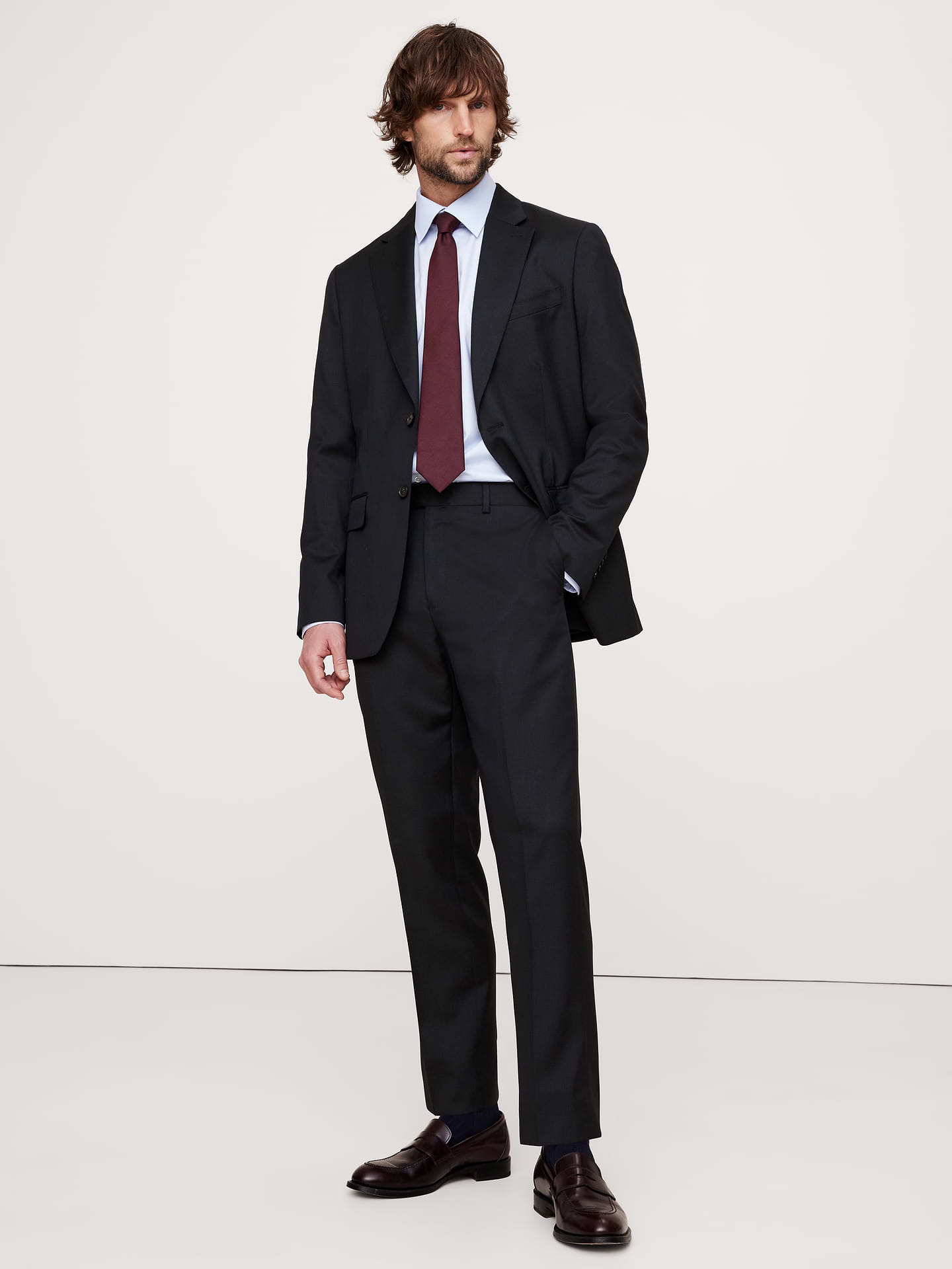 Image number 6 showing, Signature Italian Houndstooth Suit Pant