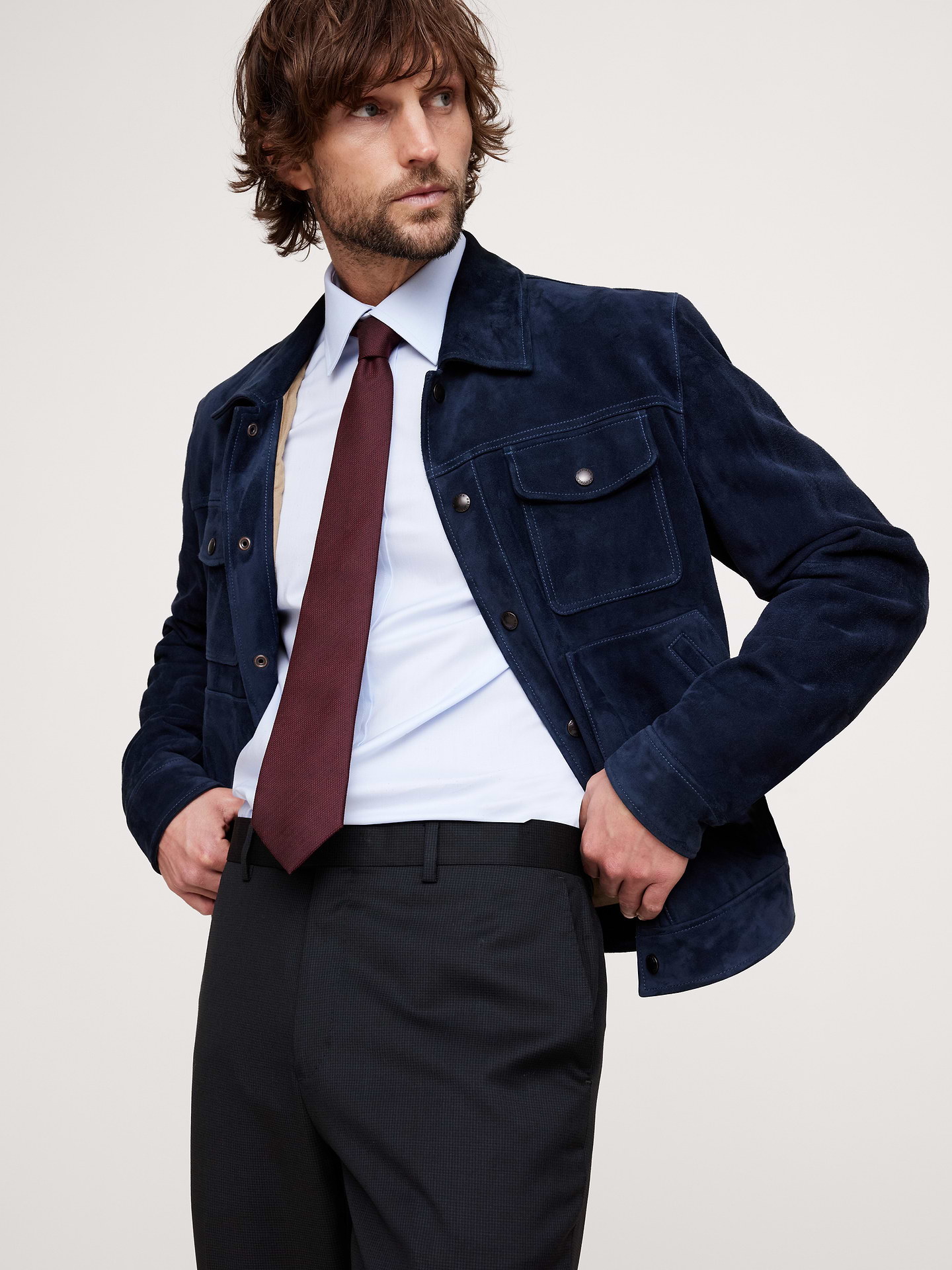 Image number 4 showing, Signature Italian Houndstooth Suit Pant