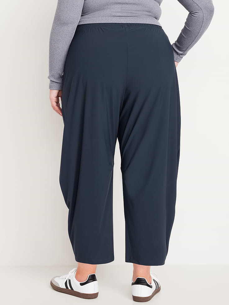 Image number 7 showing, High-Waisted SleekTech Barrel Ankle Pants