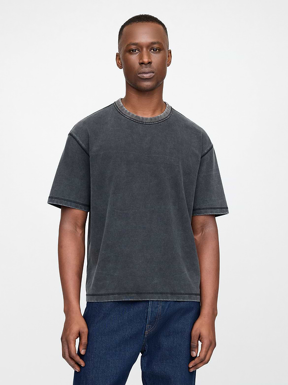 Adult Heavyweight Crop T-Shirt