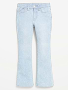 Image number 2 showing, Printed High-Waisted Flare-Leg Jeans for Girls